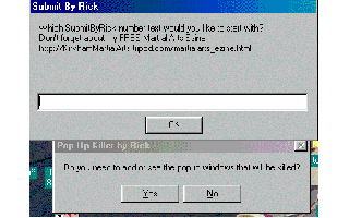 Submit By Rick Freeware Screenshot
